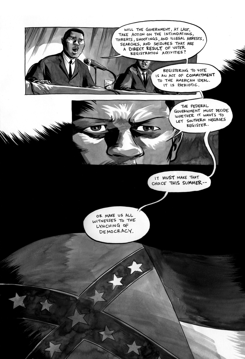 Illustration for article titled John Lewis’ March is an essential read in a turbulent political climate